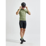 Pánský cyklistický dres s krátkým rukávem CRAFT ADV Endur tm.zelená S