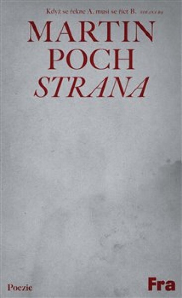 Strana - Martin Poch