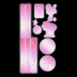 Reflexní samolepky coocazoo StickyRicky - Berry