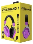 Hator ESH52 Hypergang 3 fialová / Herní bezdrátová sluchátka s mikrofonem / Hi-Res / ANC / Bluetooth 5.4 (ESH52)