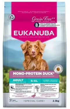 Eukanuba Special Care Mono-Protein Duck / Granule pro psy / kachna / bez obilovin / 2,3 kg (174-196572)