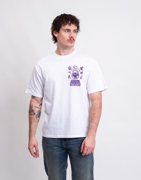 Tričko Edwin Soba Yasubé TS White garment washed