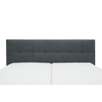 Čalouněná postel Trend 180x200, šedá, bez matrace, přední výklop
