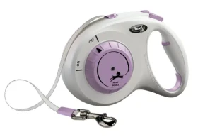 Flexi Select M pásek 7m světle šedo-fialové / Vodítko (FX-33517)