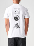 Globe TERRAIN white pánské tričko krátkým rukávem XXL