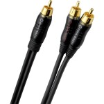 Oehlbach jack audio prodlužovací kabel [1x jack zástrčka 3,5 mm - 1x jack zásuvka 3,5 mm] 5.00 m černá pozlacené kontakty Oehlbac