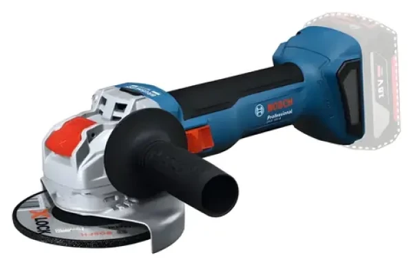 BOSCH GWX 18V-8 Professional / Aku úhlová bruska / X-LOCK / 18V / 125 mm / 11.000 ot/min / bez aku (06019N9100)