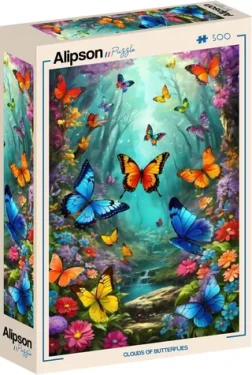ALIPSON Puzzle Motýlí oblaka