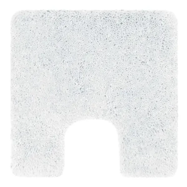 Spirella HIGHLAND koupelnová WC předložka 55 x 55 cm bílá / mikrovlákno (7610583130594)