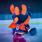 Bleacher Creatures Plyšový maskot New York Islanders NHL Dragon Sparky #0 Kuricha