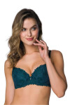 Podprsenka push-up model Zephyr M-3935/11 - Mat tmavě zelená 70F