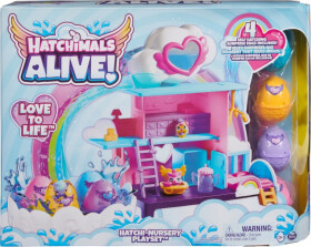 Hatchimals hrací sada duhový svět / líhnutí ve vodě - Spin Master Hatchimals