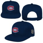 Outerstuff Dětská Kšiltovka Montreal Canadiens Logo Flatbrim Snapback