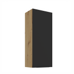 Horní skříňka Aria 45 G-108 1F Barva korpusu: Černá, Barva dvířek: BL - Black AFM