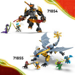 LEGO LEGO® NINJAGO® 71854 Coleův expediční robot a dračí Zane