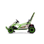 Mamido Elektrická driftovací motokára TORNADO 2x150W 24V zelená