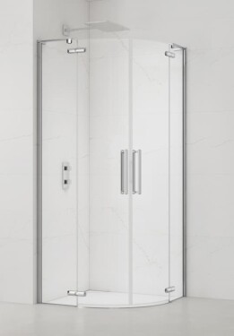 Sprchový kout čtvrtkruh 90x90 cm SAT TGD NEW SATTGS90CRT SATTGS90CRT
