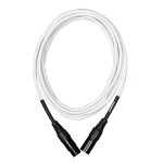 Cascha Standard Line Mic Cable White 2m