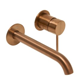 Umyvadlová baterie SAT Aurum včetně podomítkového tělesa broušená rose gold SATBAUR101BRG SATBAUR101BRG