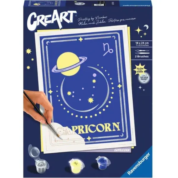 Ravensburger CreArt Znamení Kozoroh – malování podle čísel