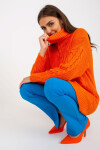 Dámský svetr LC SW model 17657823 oranžový jedna velikost - FPrice