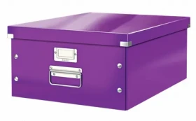 Leitz Univerzální krabice Click&Store, velikost L (A3), purpurová 60450062