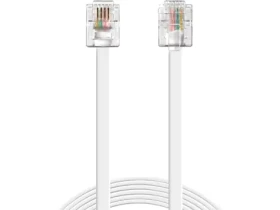 Sandberg telefonní kabel RJ11 RJ11 1.8m bílá (500-60)