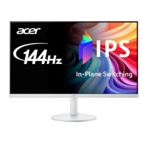 ACER LCD SA273P1wmix,27" FHD IPS LED,144Hz,250nits,178/178,1ms,VGA,HDMI,Audio,Repro,VESA,White EDF_11295287