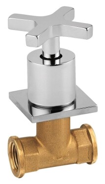 SAPHO - TRAX podomítkový ventil, teplá, chrom 605H
