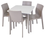 TOOMAX ITALIA BALCONY plastový stůl - světle šedá