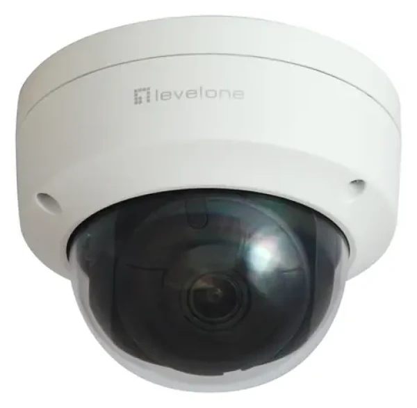 LevelOne FCS-3404 / IP kamera / Dome / 6 MP / H.265 / IR 30 m / PoE / IP67 (FCS-3404)