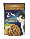 Felix Sensations Sauce Surprise krůta slanina v omáčce 85 g