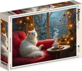 ALIPSON Puzzle Čekání na Vánoce