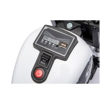 Mamido Dětská elektrická motorka Chopper Faster bílá