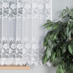 Žakárová záclona DEMETRIA balkonové dveře 200 x 250 cm