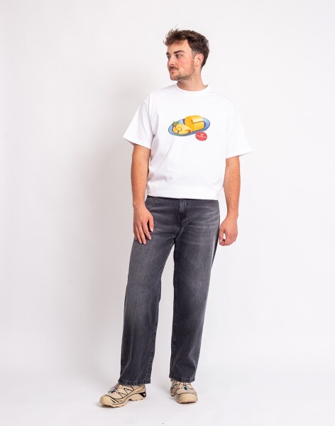 Carhartt WIP Landon Pant Black marble used wash 32