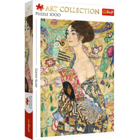 Puzzle Art Collection: Dáma s vějířem 1000 dílků