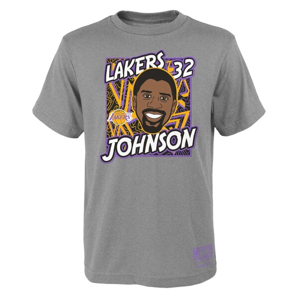 Mitchell & Ness Dětské tričko Los Angeles Lakers NBA Magic Johnson Court King Youth T-Shirt (YOUTH)