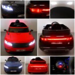 Mamido Elektrické autíčko Cabrio F4 černé