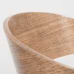 NábytekProNás Jídelní židle křesílko FRAME - dub (zakázkové látky)