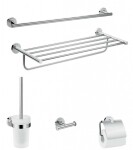 HANSGROHE - Logis Universal Sada doplňků do koupelny, chrom 41728000