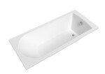 Obdélníková vana SAT Savero Plus 180x75 cm akrylát levá i pravá SAV1800PLUS SAV1800PLUS