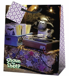 Ovečka Shaun dárková taška/střední
