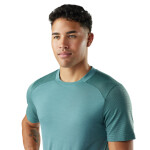 SMARTWOOL Mens Active Mesh Short Sleeve, Dusty Teal (vzorek) velikost: M
