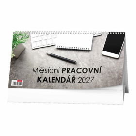 Stolní kalendář Měsíční pracovní kalendář