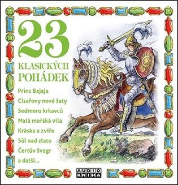 23 klasických pohádek (audiokniha) - Václav Kopta