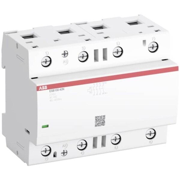 ABB ESB100-40N-06 instalační stykač 4 spínací kontakty 220 V, 400 V 1 ks
