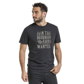 Bushman Pánské tričko Vogar, černé XXXXL