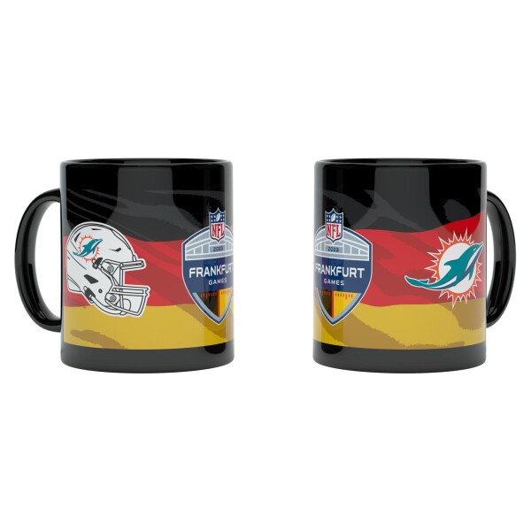Hrnek Miami Dolphins NFL 2023 Frankfurt Games Deutschland (330 ml)