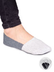 Yoclub Pánské bavlněné ponožky s ABS 3-Pack Grey 39-42